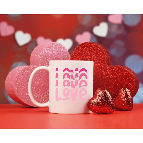 Tasse 330ml &quot;LOVE&quot; Valentin